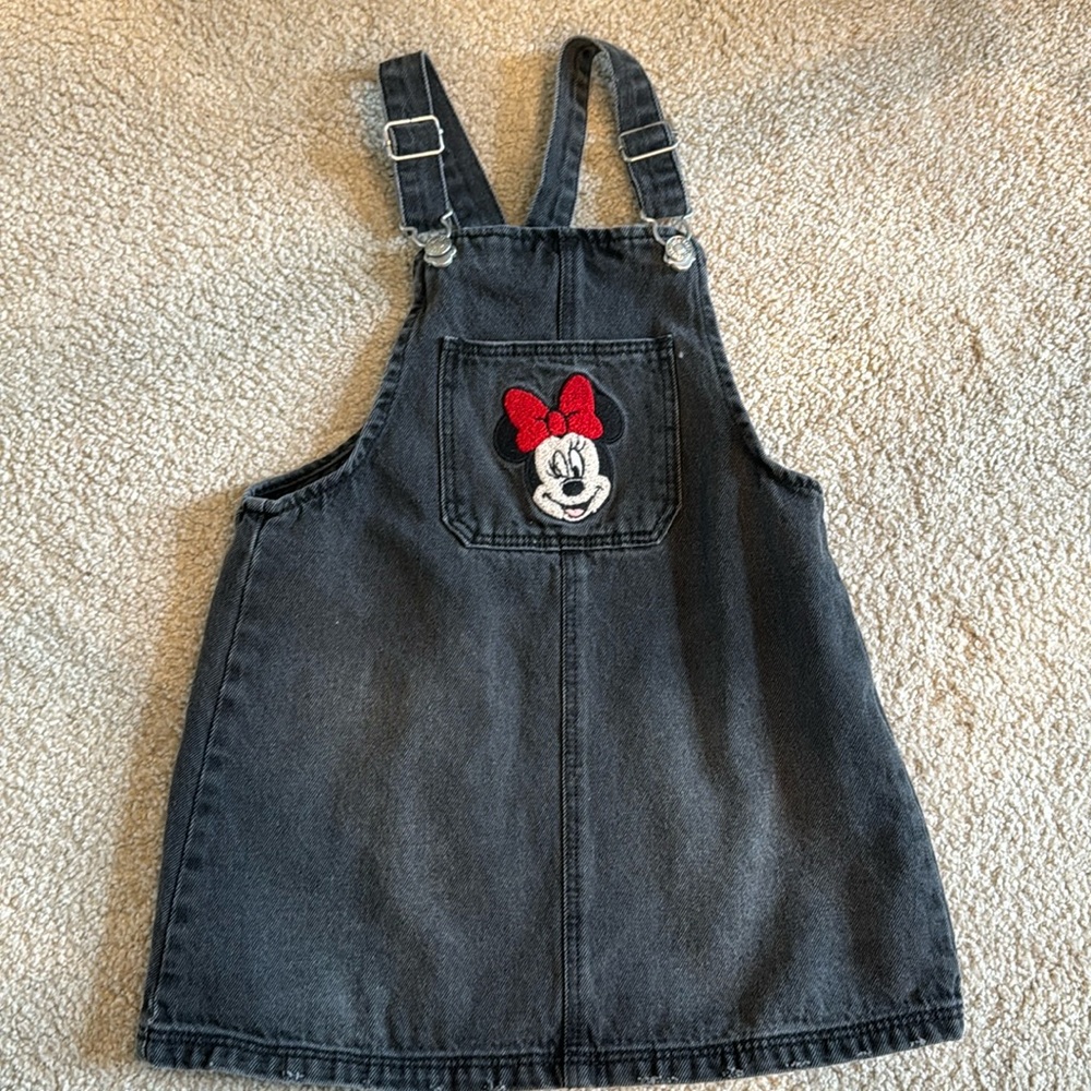 Zara Minnie Mouse Denim Dress